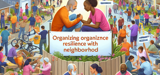 organiser sa résilience avec son voisinage
