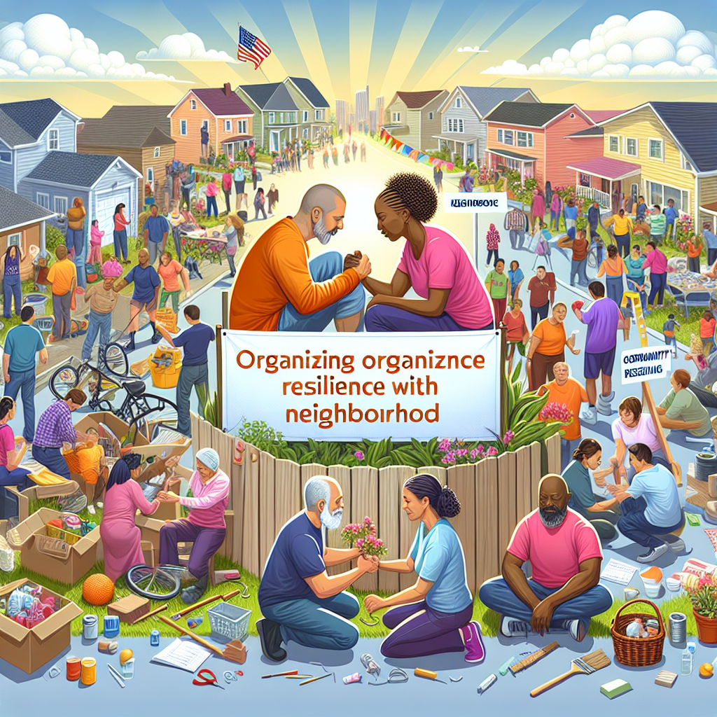 organiser sa résilience avec son voisinage