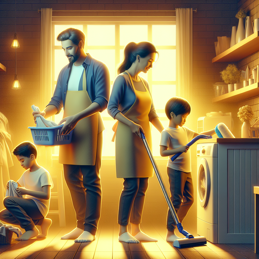 La vie autonome en famille : répartir les tâches pour impliquer tout le monde