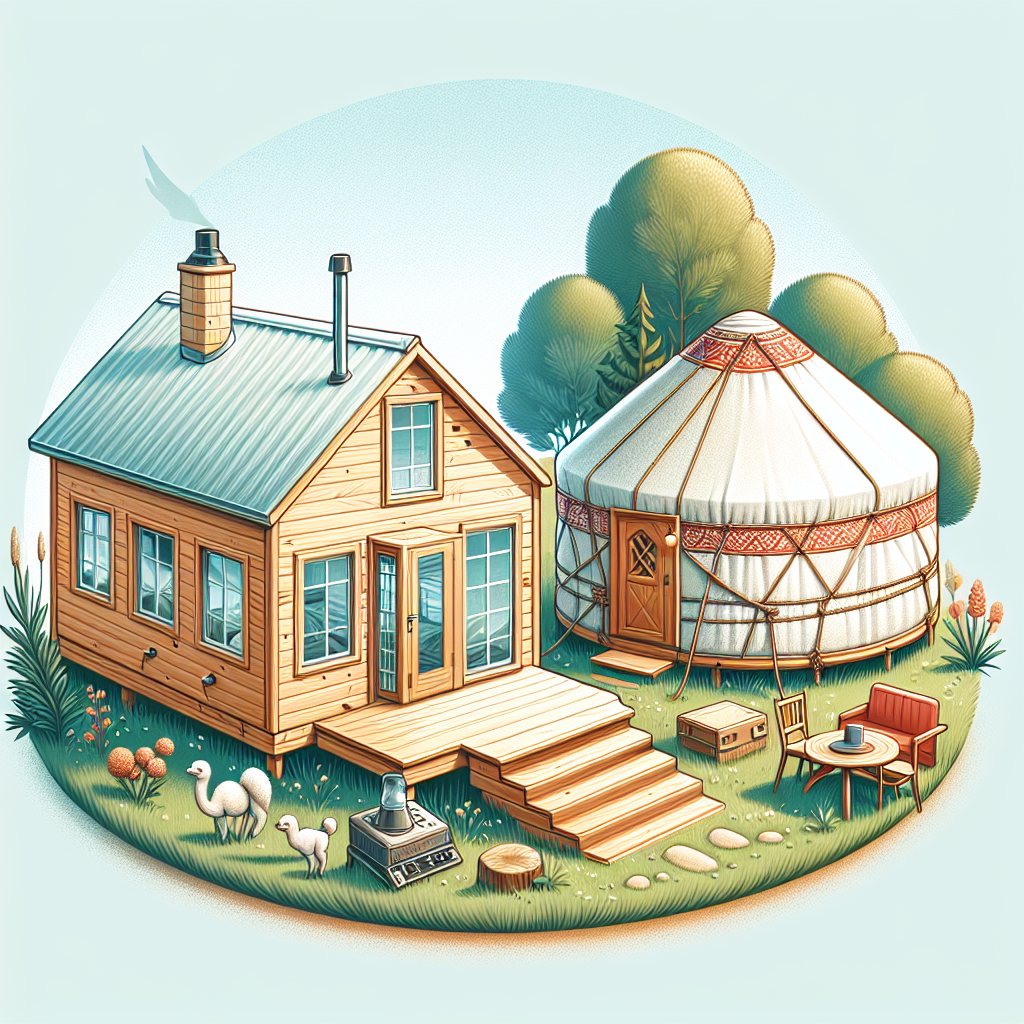 Tiny house, yourtes, habitats légers : vivre autrement pour être plus autonome
